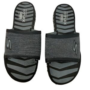 Sketchers Women’s Size 9 Rely GoFlex Slides black